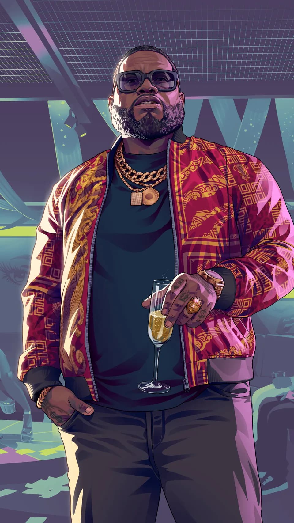 Official Rockstar Games GTA VI artwork used for the Leonida Wild Card archetype