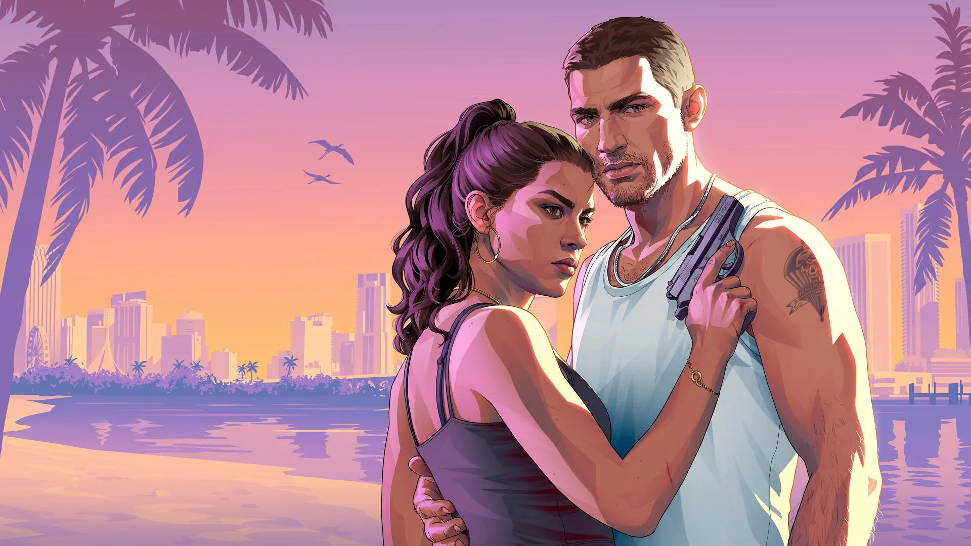 Official Rockstar Games GTA VI artwork