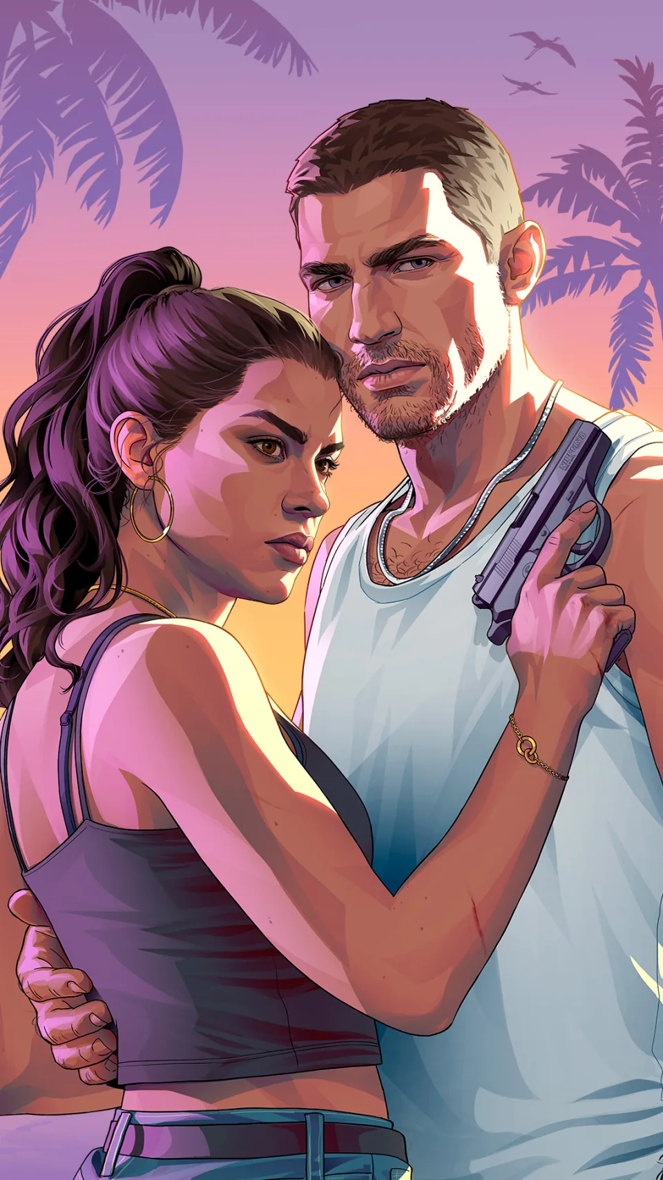 Official Rockstar Games GTA VI artwork used for the Neon Wheelman archetype